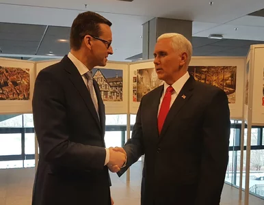 Miniatura: Wiceprezydent USA w Warszawie: Irański...