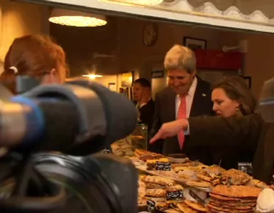 Miniatura: Kerry wpadł do kawiarni na Krakowskim...