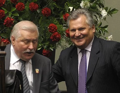 Miniatura: Kwaśniewski został prezydentem, bo Wałęsa...