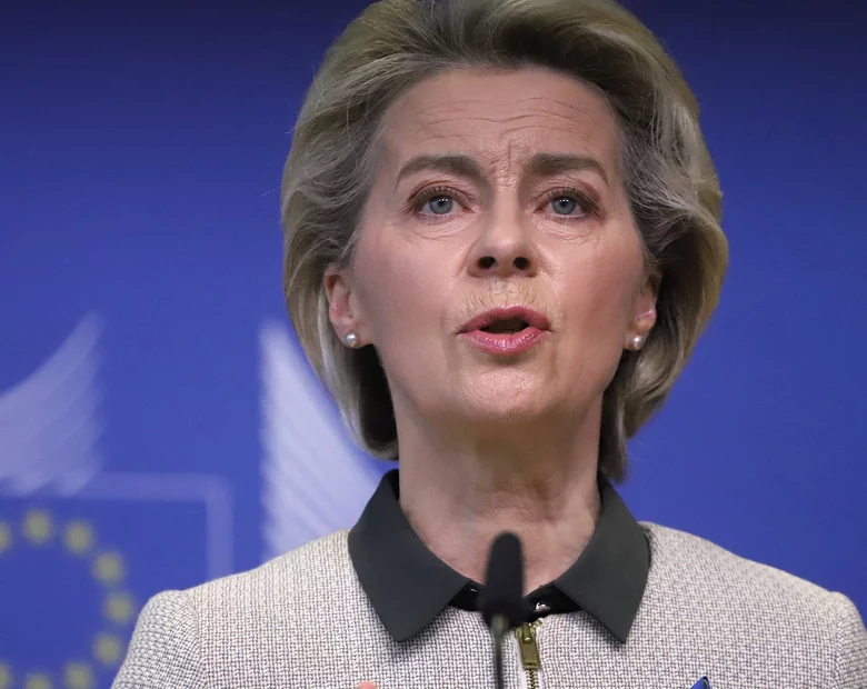 Miniatura: Von der Leyen do Chin: nie mieszajcie się...