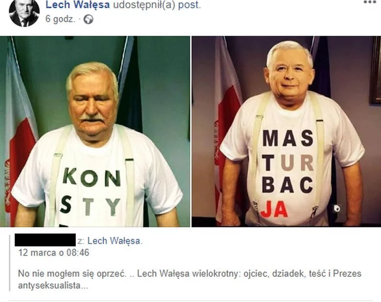 Miniatura: Niepokojąca aktywność na Facebooku Lecha...