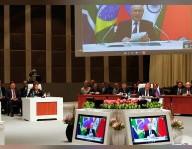 Miniatura: Szczyt BRICS. Zmienionym głosem Putin...