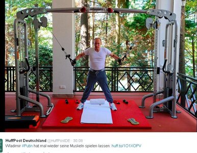 Putin nadąża za modą. 12 tys. zł za zachodni strój sportowy