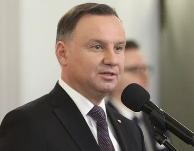 Miniatura: Andrzej Duda zabrał głos ws. wydarzeń w...