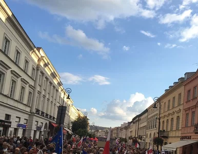 Miniatura: Liczebność marszu KOD znów problemem. Było...