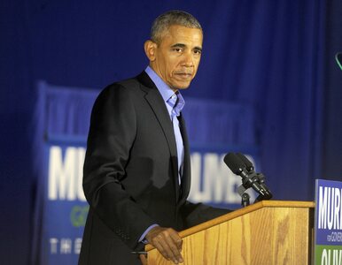 Miniatura: Obama wrócił do polityki. W mocnym...