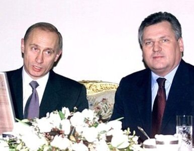 Kwaśniewski wspomina rozmowę z Putinem z 2002 roku. „Nie miałem złudzeń”