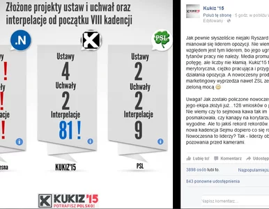 Miniatura: Kukiz'15 kpi z Petru: Nowoczesny Ryszard i...