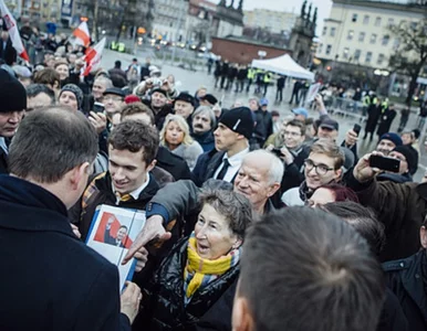 Miniatura: Szczecin wita Dudę. "Błogosławione łono,...