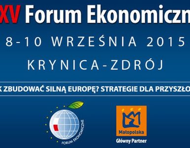 Miniatura: "Wprost" na XXV Forum Ekonomicznym w...