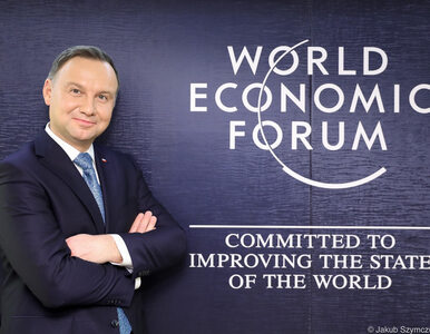 Światowe Forum Ekonomiczne w Davos. Z kim spotka się Andrzej Duda?