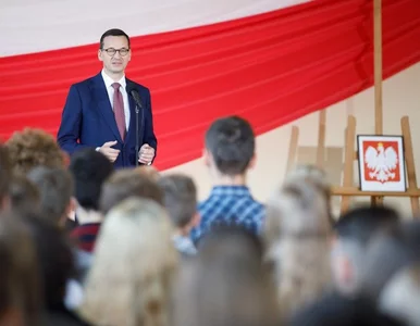 Miniatura: Premier Morawiecki: Najpierw szkoła jest...