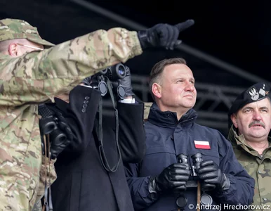 Miniatura: Prezydent powitał amerykańskich żołnierzy...