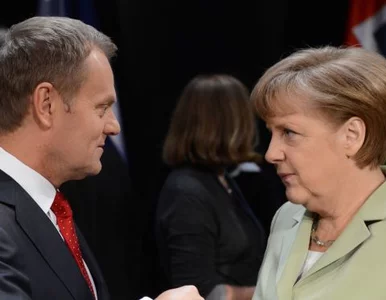 Miniatura: "Tuska i Merkel łączy długoletnia przyjaźń"