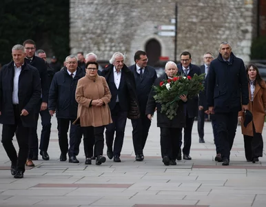 Miniatura: Politycy PiS zjechali na Nowogrodzką. W...