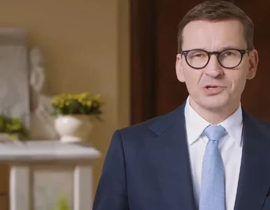 Miniatura: Mateusz Morawiecki wygłosił wielkanocne...