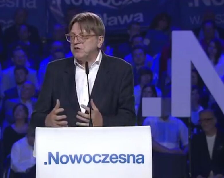 Miniatura: Verhofstadt gratuluje Lubnauer....