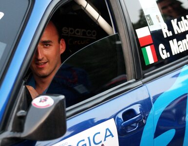Miniatura: Kubica wrócił za kierownicę