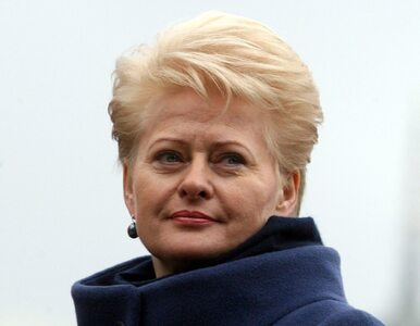 Miniatura: Grybauskaite: Już jesteśmy atakowani