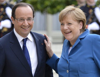 Najpierw "kłótnia małżeńska", teraz "nieśmiałe uśmiechy". Merkel i...