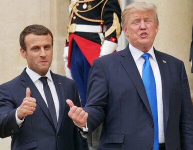 Miniatura: Donald Trump w Paryżu. Pojawiły się...