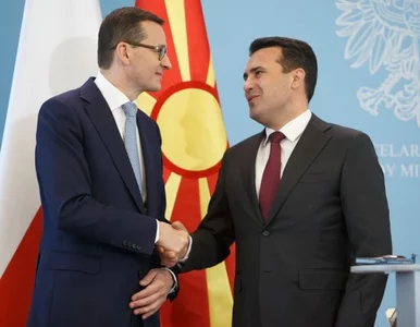 Miniatura: Morawiecki: Polska popiera Macedonię w...