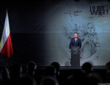 Miniatura: Prezydent Duda przemawiał w Wieluniu. Co...