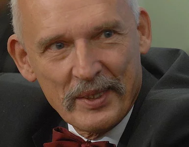 Miniatura: Korwin-Mikke: pan jest łajdakiem. Senator...