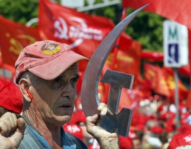 Miniatura: Komuniści wyszli na ulice Kijowa