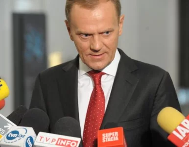 Miniatura: Tusk: my mówimy o rzeczach poważnych, a...