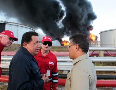 Wenezuela: rośnie liczba ofiar pożaru w rafinerii. Chavez: to nie moja wina