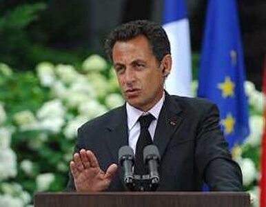 Miniatura: Sarkozy: to wielki zaszczyt dla Francji
