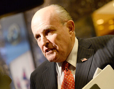Rudy Giuliani kolejną ofiarą żartów Sachy Barona Cohena. Tak objaśniał...