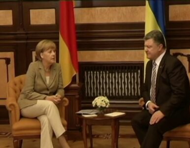 Miniatura: Merkel w Kijowie. Niemcy pożyczą Ukrainie...