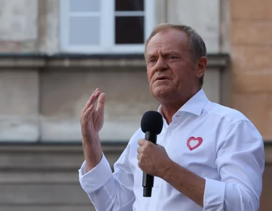 Miniatura: Wiec PO. Tusk o dramatycznej sytuacji na...