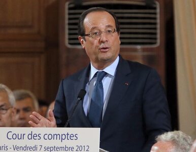 Miniatura: Hollande będzie ciął wydatki publiczne....