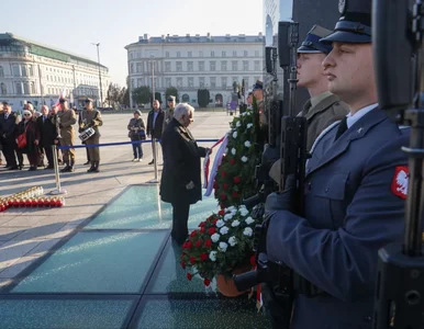 Miniatura: Incydent przed pomnikiem smoleńskim....