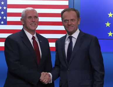 Miniatura: Tusk spotkał się z wiceprezydentem USA....