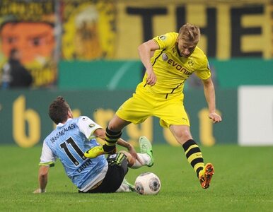 Miniatura: Puchar Niemiec: Borussia męczyła się z...