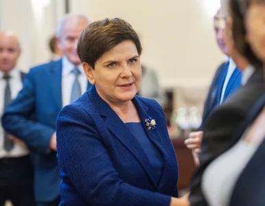 Miniatura: Premier Szydło da wykład w szkole ojca...