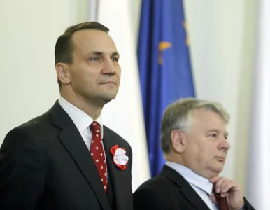 Miniatura: Sikorski o "dorzynaniu watahy": żart wiecowy