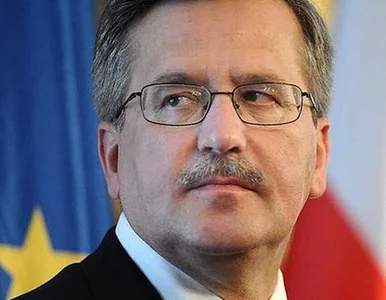 Miniatura: Komorowski: referendum w sprawie euro? Nie...