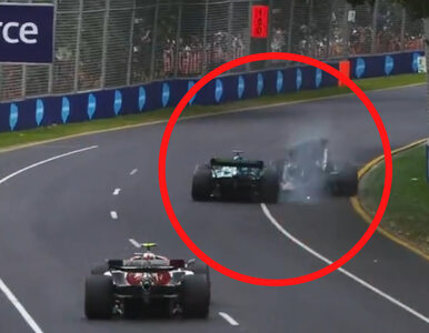 Miniatura: Kontrowersyjny wypadek na torze F1....