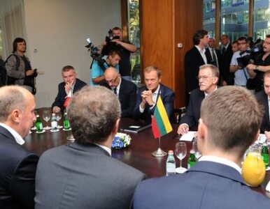 Miniatura: Tusk i premier Litwy: powstanie wspólny...