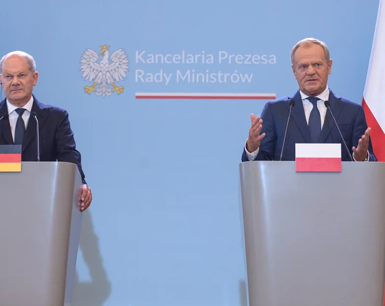 Miniatura: Donald Tusk o spotkaniu z kanclerzem...