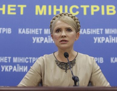 Tymoszenko: ja w więzieniu, a Ukraina poza UE