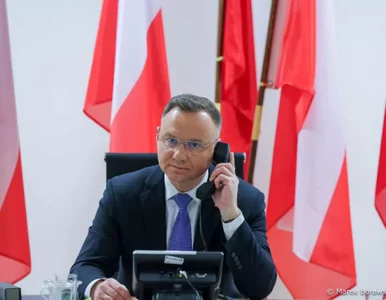 Miniatura: Prezydent Andrzej Duda rozmawiał z...