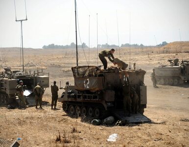 Miniatura: Izraelski patrol ostrzelany na granicy z...