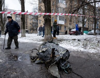 Miniatura: Zmasowany atak rakietowy na Kijów....
