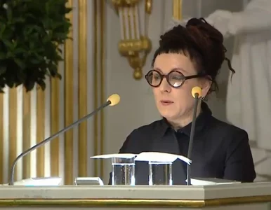 Miniatura: Olga Tokarczuk odbierze dziś Nagrodę...